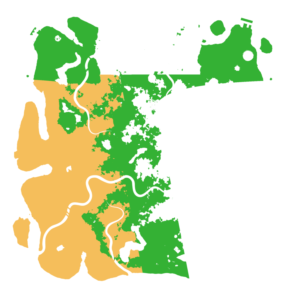 Biome Rust Map: Procedural Map, Size: 5000, Seed: 775149