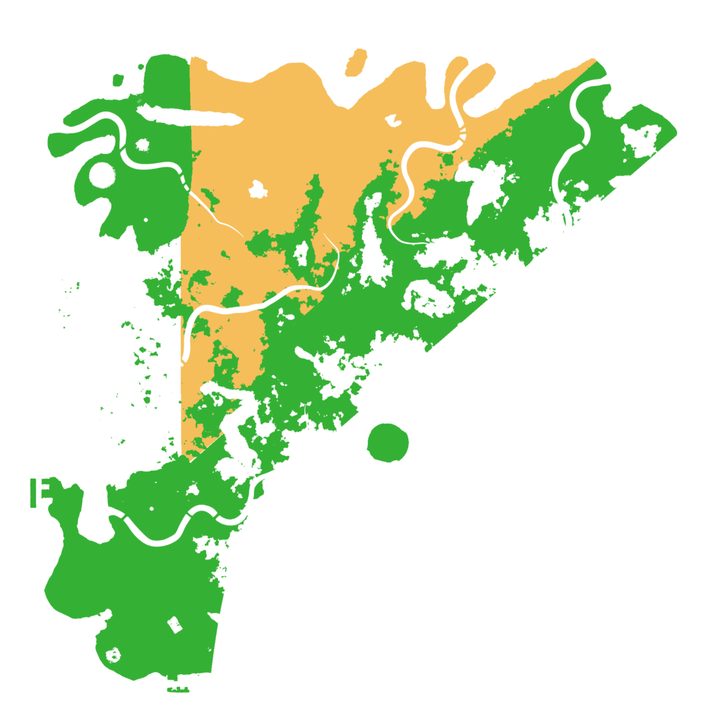 Biome Rust Map: Procedural Map, Size: 5000, Seed: 816903