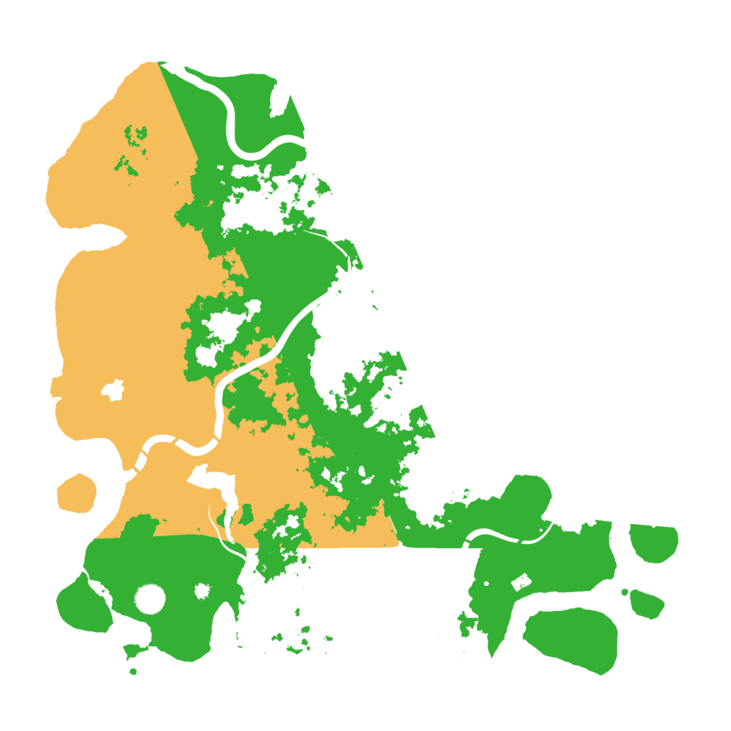 Biome Rust Map: Procedural Map, Size: 4250, Seed: 2011563892
