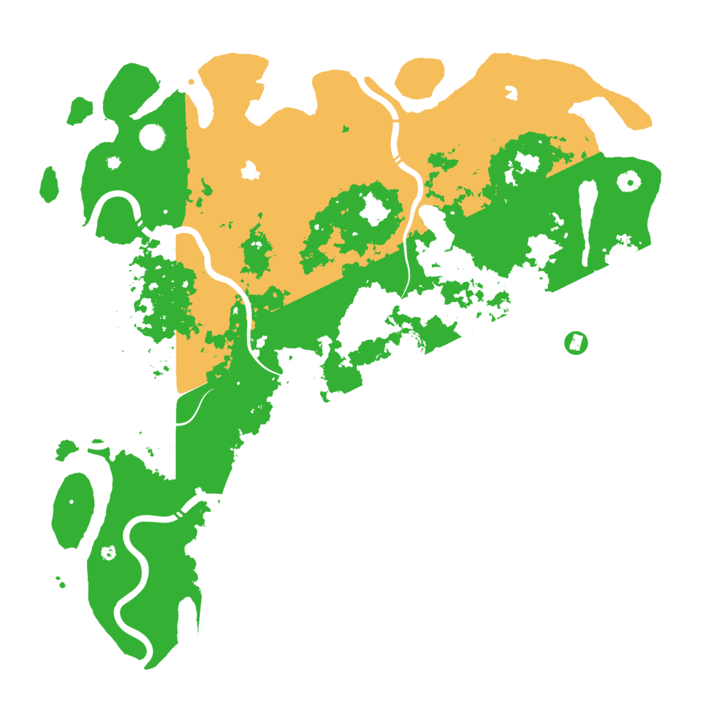 Biome Rust Map: Procedural Map, Size: 4750, Seed: 118917