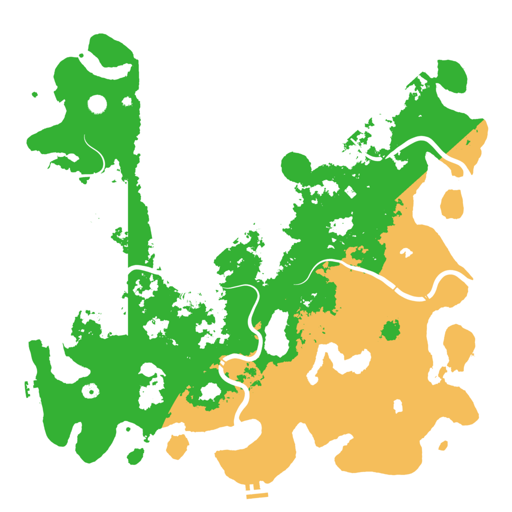 Biome Rust Map: Procedural Map, Size: 4750, Seed: 472795