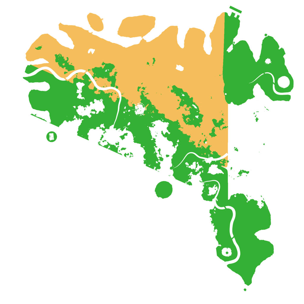 Biome Rust Map: Procedural Map, Size: 4750, Seed: 923089