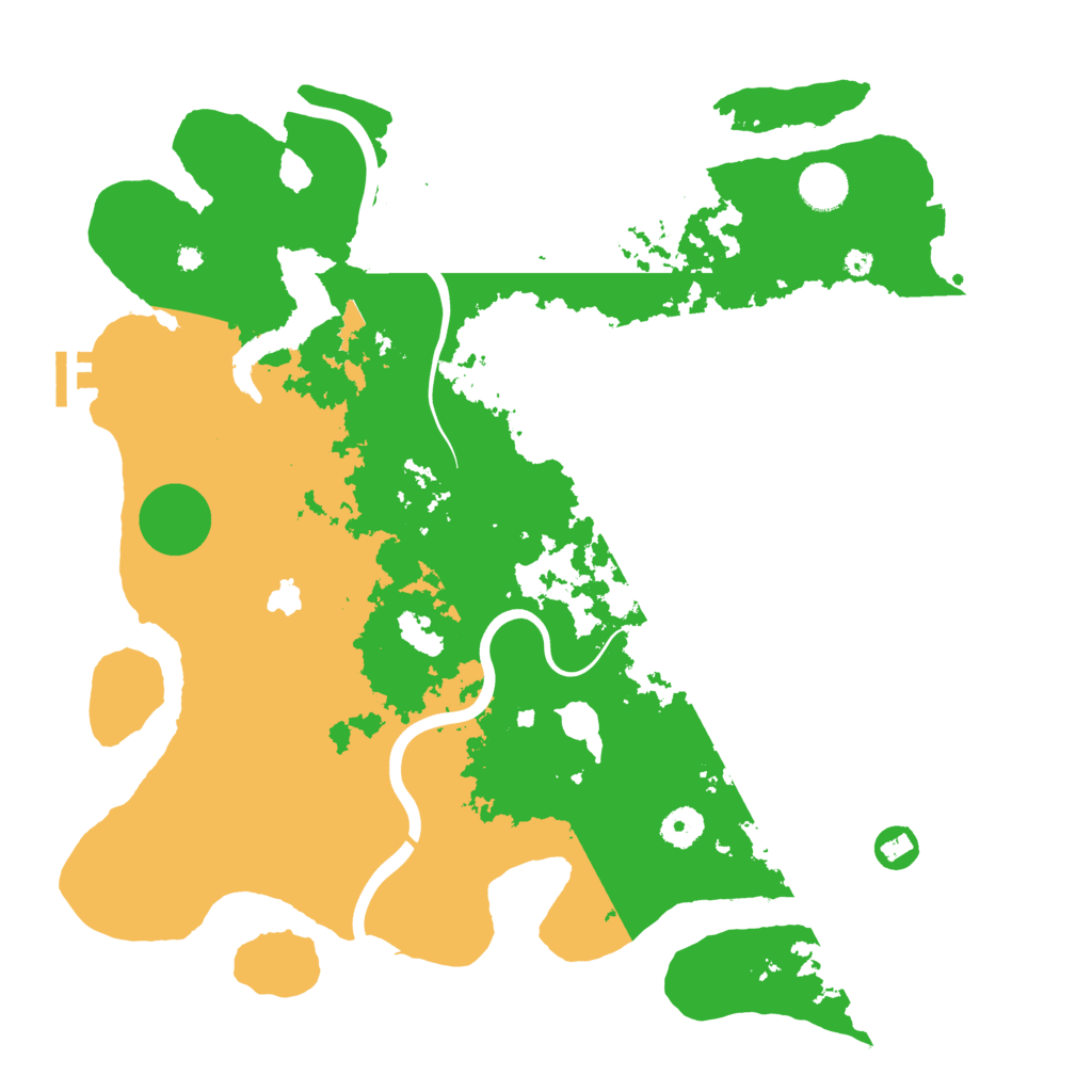 Biome Rust Map: Procedural Map, Size: 4000, Seed: 992754393