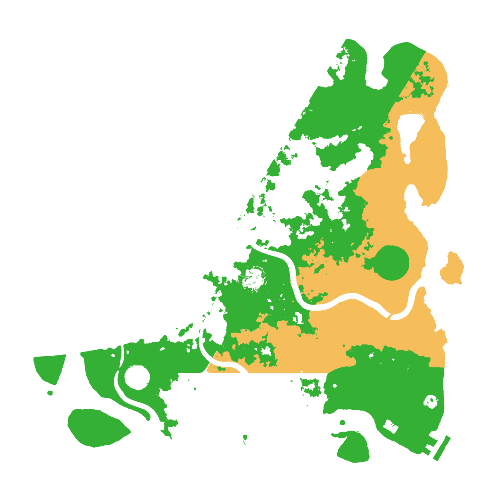 Biome Rust Map: Procedural Map, Size: 3750, Seed: 446373