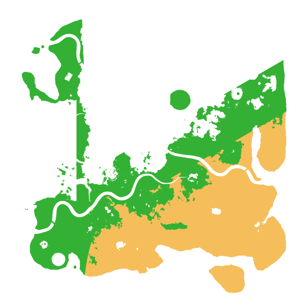 Biome Rust Map: Procedural Map, Size: 4050, Seed: 173758348