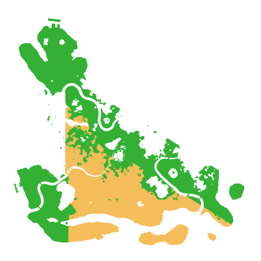 Biome Rust Map: Procedural Map, Size: 4250, Seed: 801302
