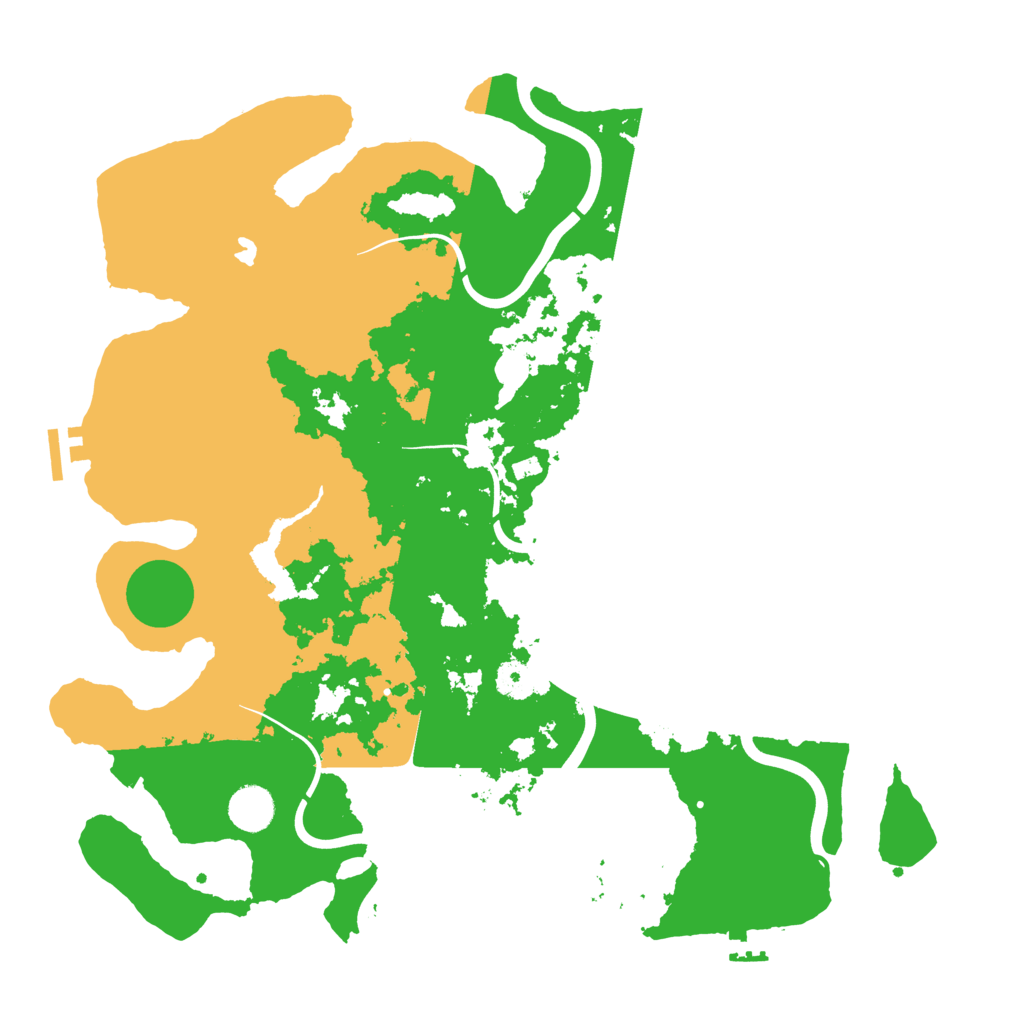 Biome Rust Map: Procedural Map, Size: 4000, Seed: 2090476372