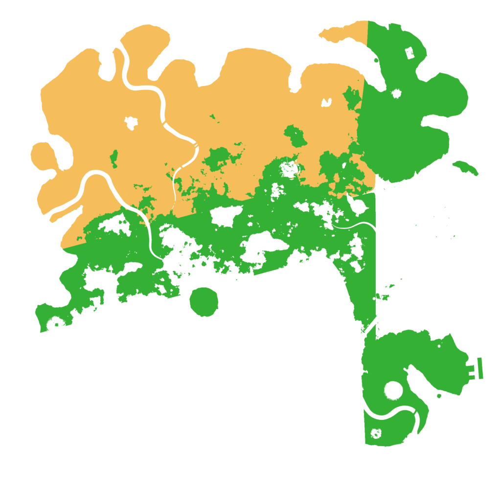 Biome Rust Map: Procedural Map, Size: 4750, Seed: 803149