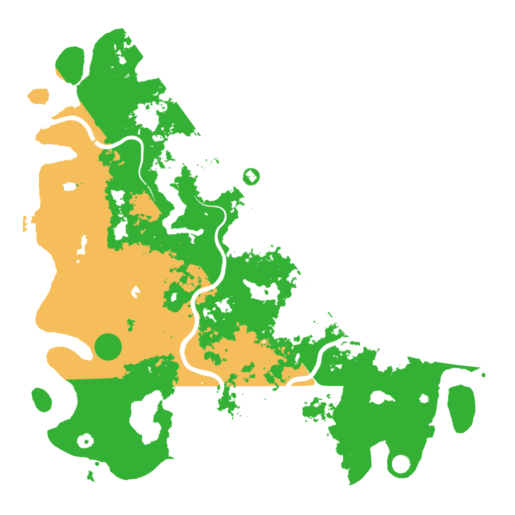 Biome Rust Map: Procedural Map, Size: 5000, Seed: 853301