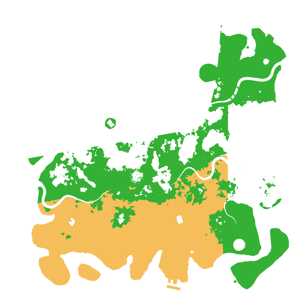Biome Rust Map: Procedural Map, Size: 4500, Seed: 194720194