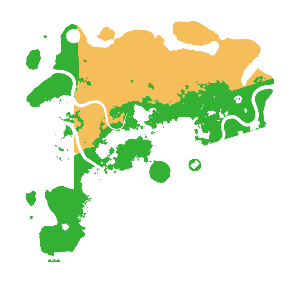 Biome Rust Map: Procedural Map, Size: 3750, Seed: 922860