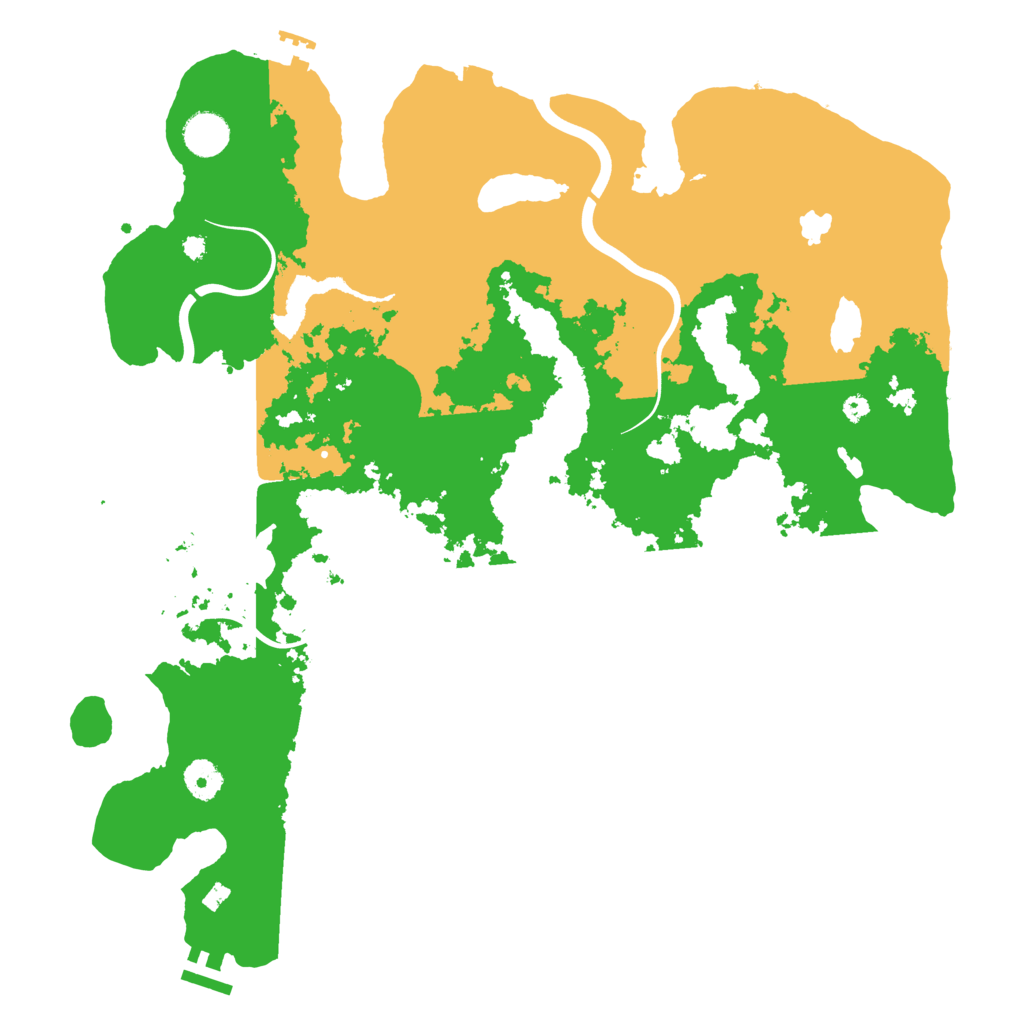 Biome Rust Map: Procedural Map, Size: 4000, Seed: 261030798
