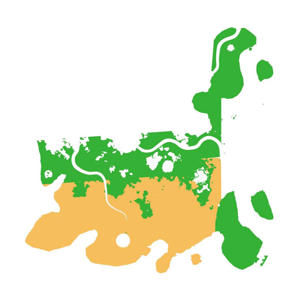 Biome Rust Map: Procedural Map, Size: 3750, Seed: 907653