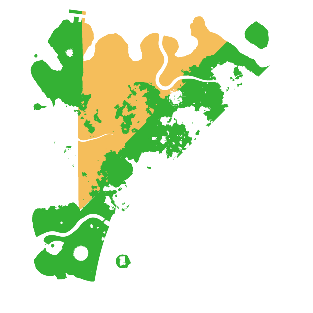 Biome Rust Map: Procedural Map, Size: 3750, Seed: 1141922791