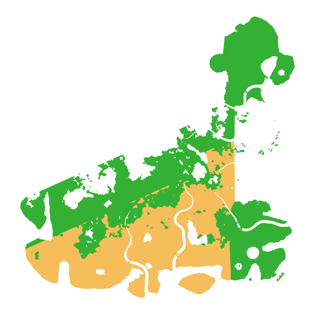 Biome Rust Map: Procedural Map, Size: 4500, Seed: 801989