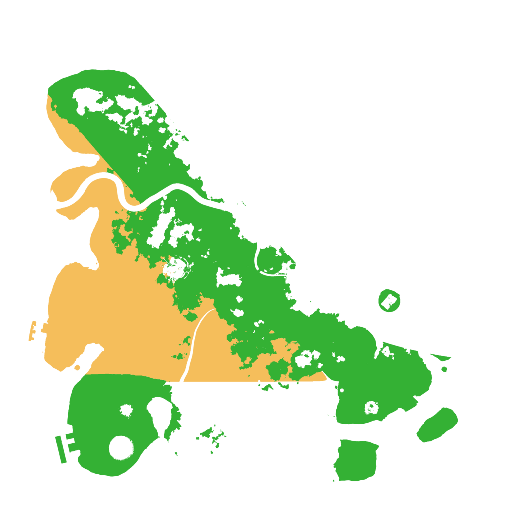Biome Rust Map: Procedural Map, Size: 3750, Seed: 1679644128