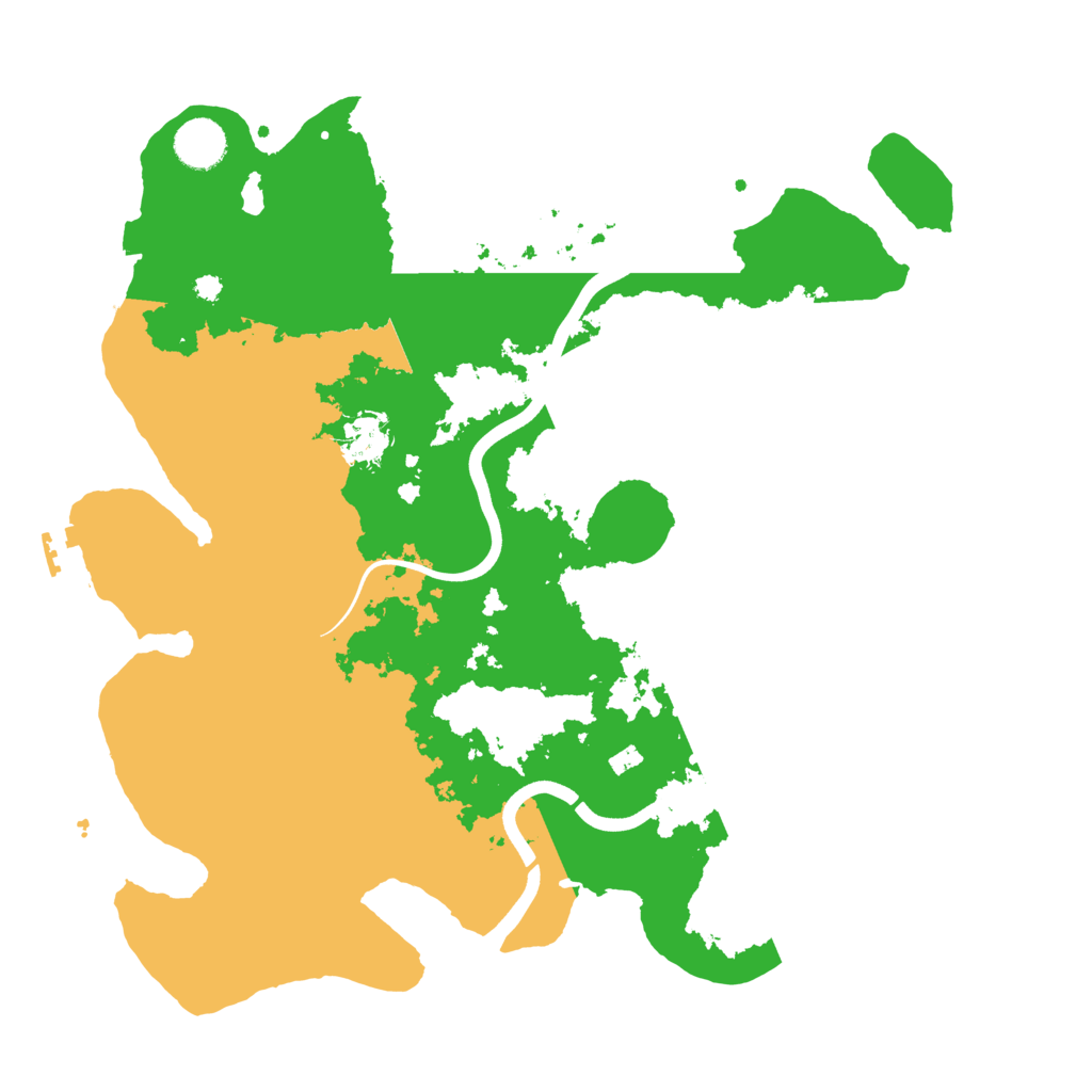 Biome Rust Map: Procedural Map, Size: 3750, Seed: 234567