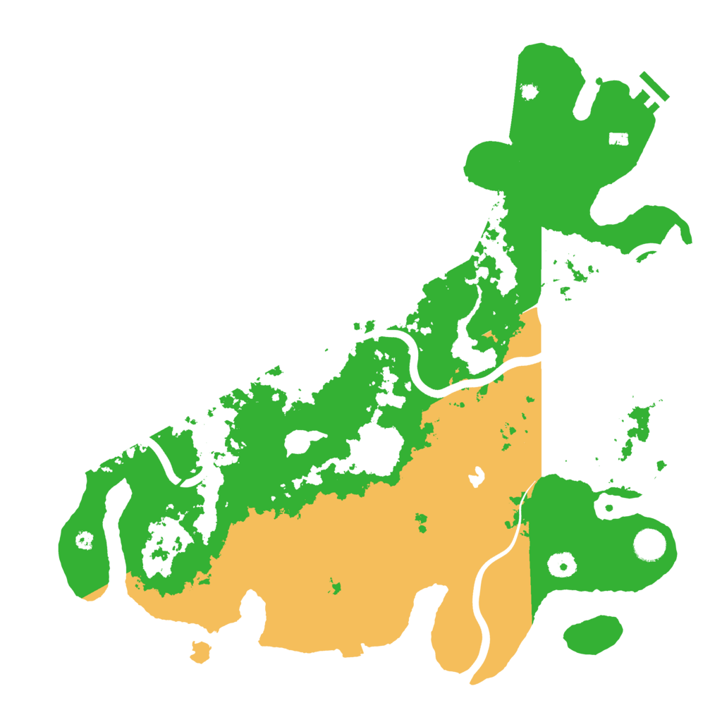 Biome Rust Map: Procedural Map, Size: 4000, Seed: 1789171307