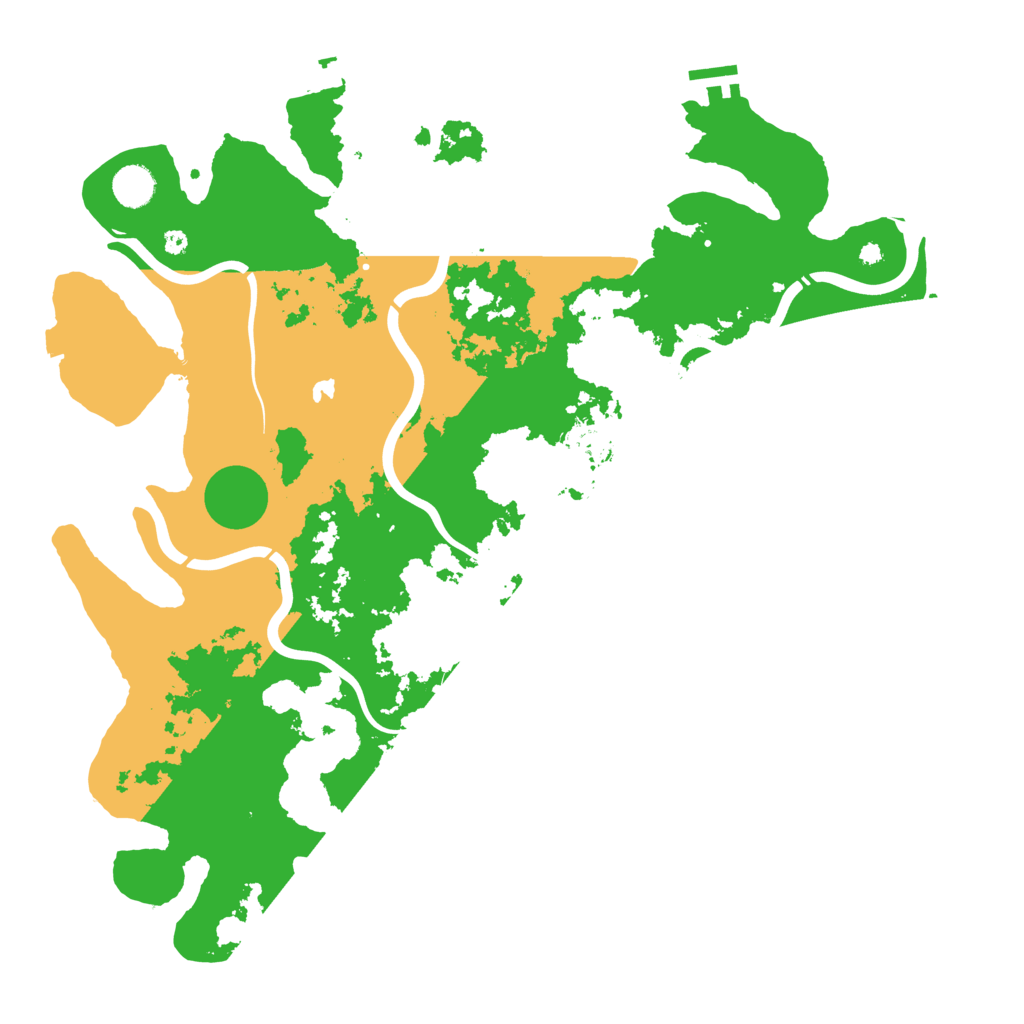 Biome Rust Map: Procedural Map, Size: 4250, Seed: 759299
