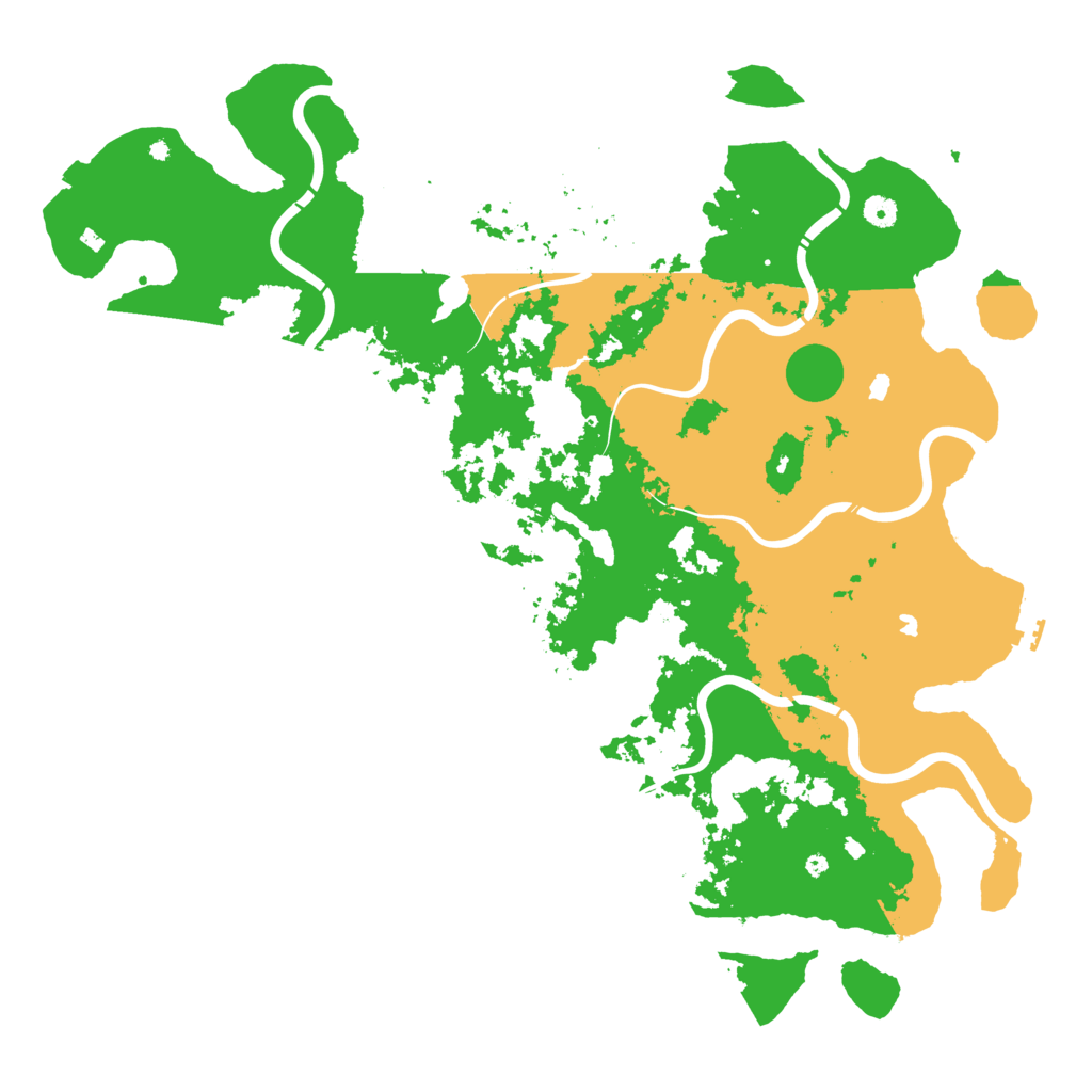 Biome Rust Map: Procedural Map, Size: 5000, Seed: 815594