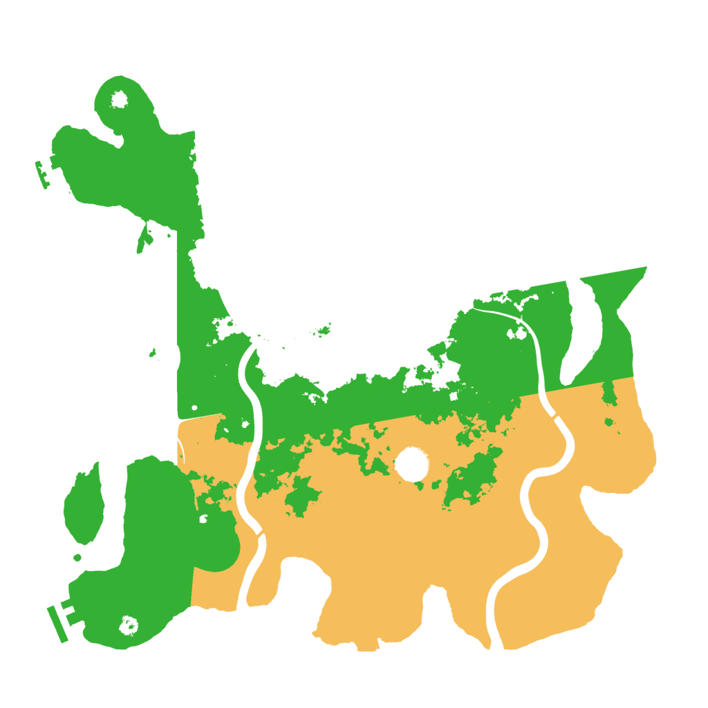 Biome Rust Map: Procedural Map, Size: 3750, Seed: 1172592470