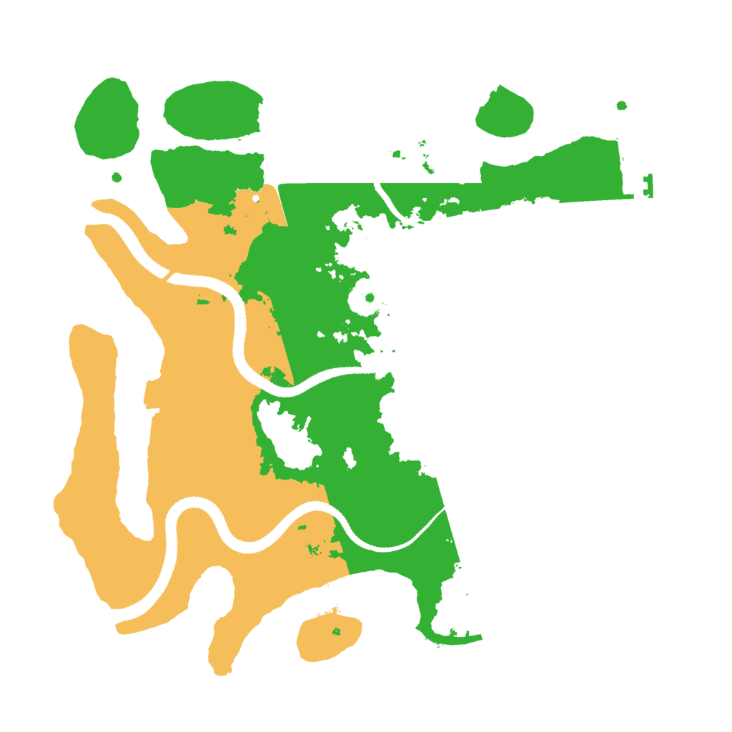 Biome Rust Map: Procedural Map, Size: 3000, Seed: 1730514739