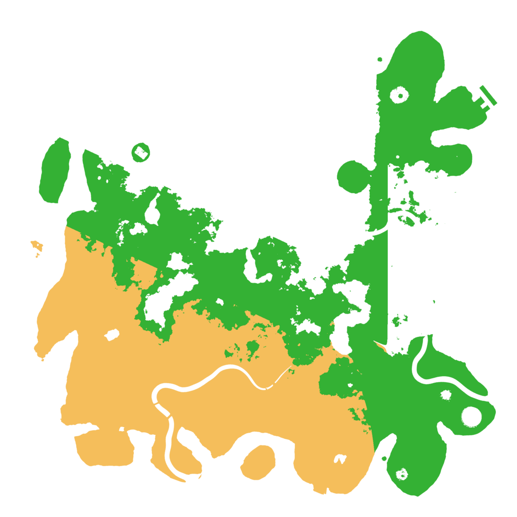 Biome Rust Map: Procedural Map, Size: 4500, Seed: 267530186