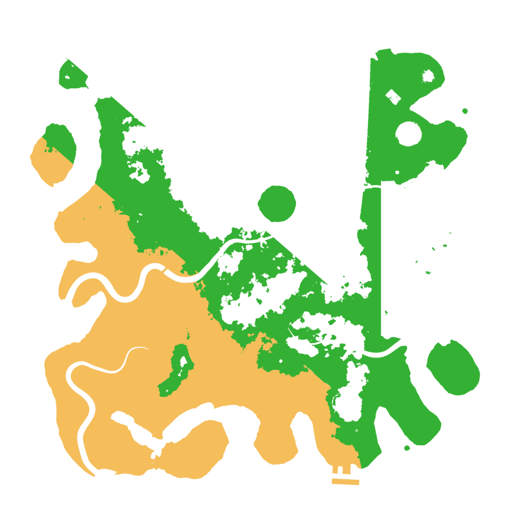 Biome Rust Map: Procedural Map, Size: 3750, Seed: 677177