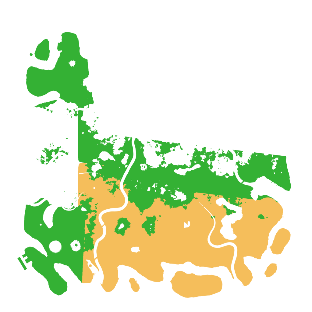 Biome Rust Map: Procedural Map, Size: 4500, Seed: 1789154319