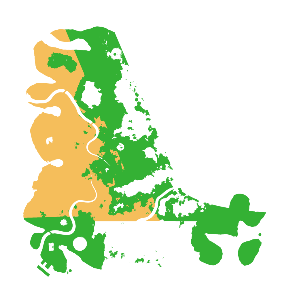 Biome Rust Map: Procedural Map, Size: 4000, Seed: 583381