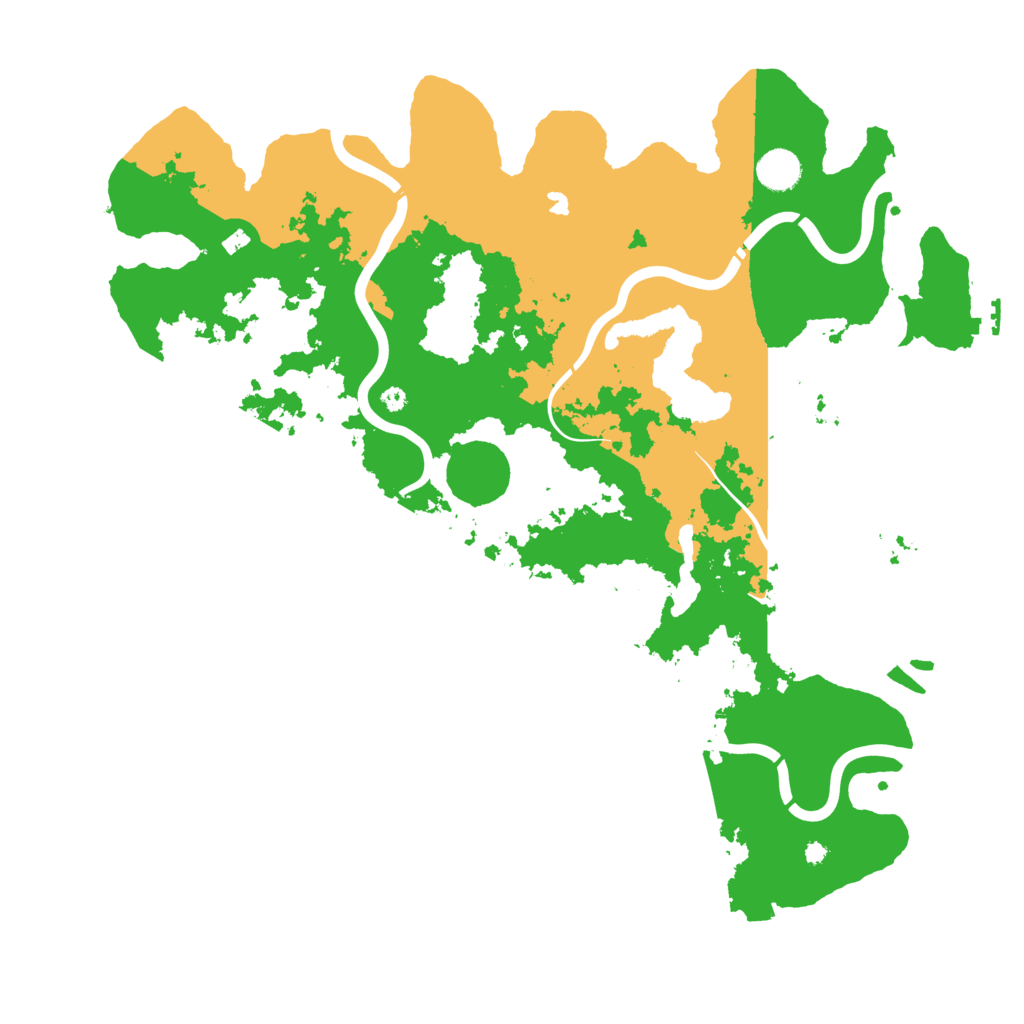 Biome Rust Map: Procedural Map, Size: 4250, Seed: 679528