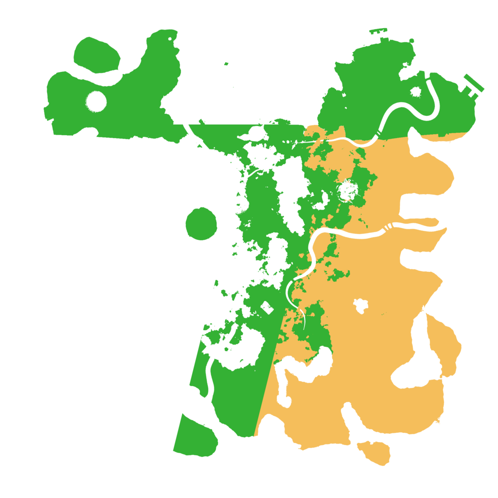 Biome Rust Map: Procedural Map, Size: 4250, Seed: 413637