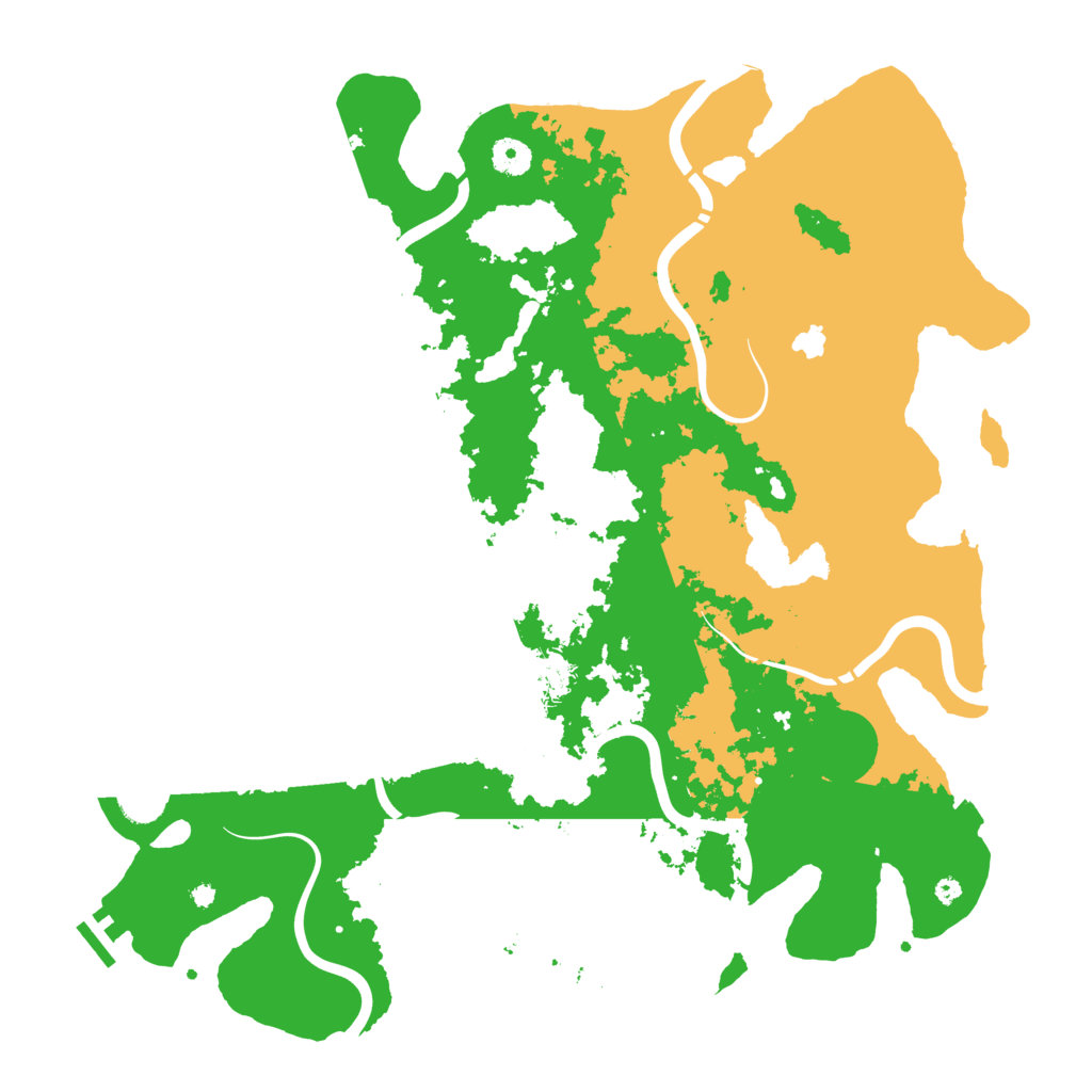 Biome Rust Map: Procedural Map, Size: 4250, Seed: 1076358836