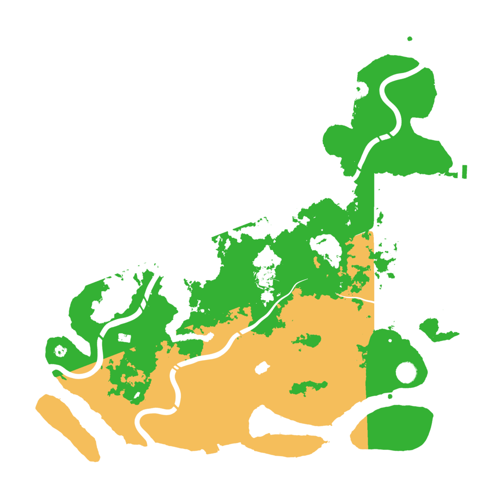 Biome Rust Map: Procedural Map, Size: 4250, Seed: 137913