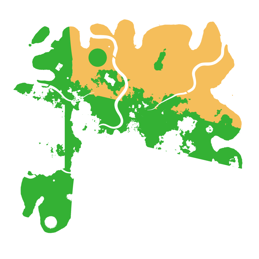 Biome Rust Map: Procedural Map, Size: 3750, Seed: 619179