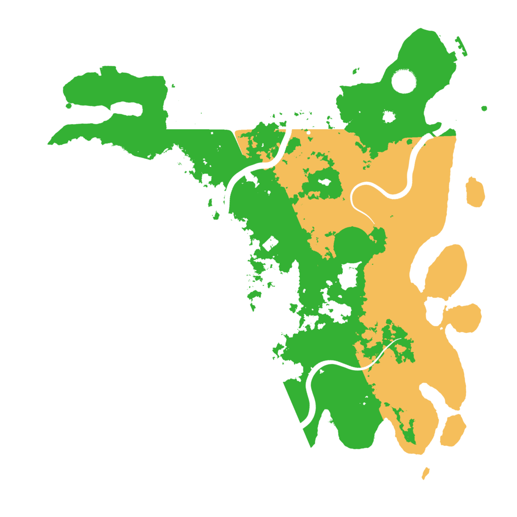 Biome Rust Map: Procedural Map, Size: 3750, Seed: 653216