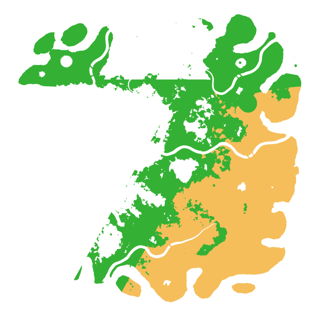 Biome Rust Map: Procedural Map, Size: 4750, Seed: 783510