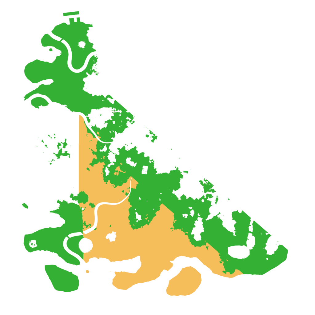 Biome Rust Map: Procedural Map, Size: 4000, Seed: 892615