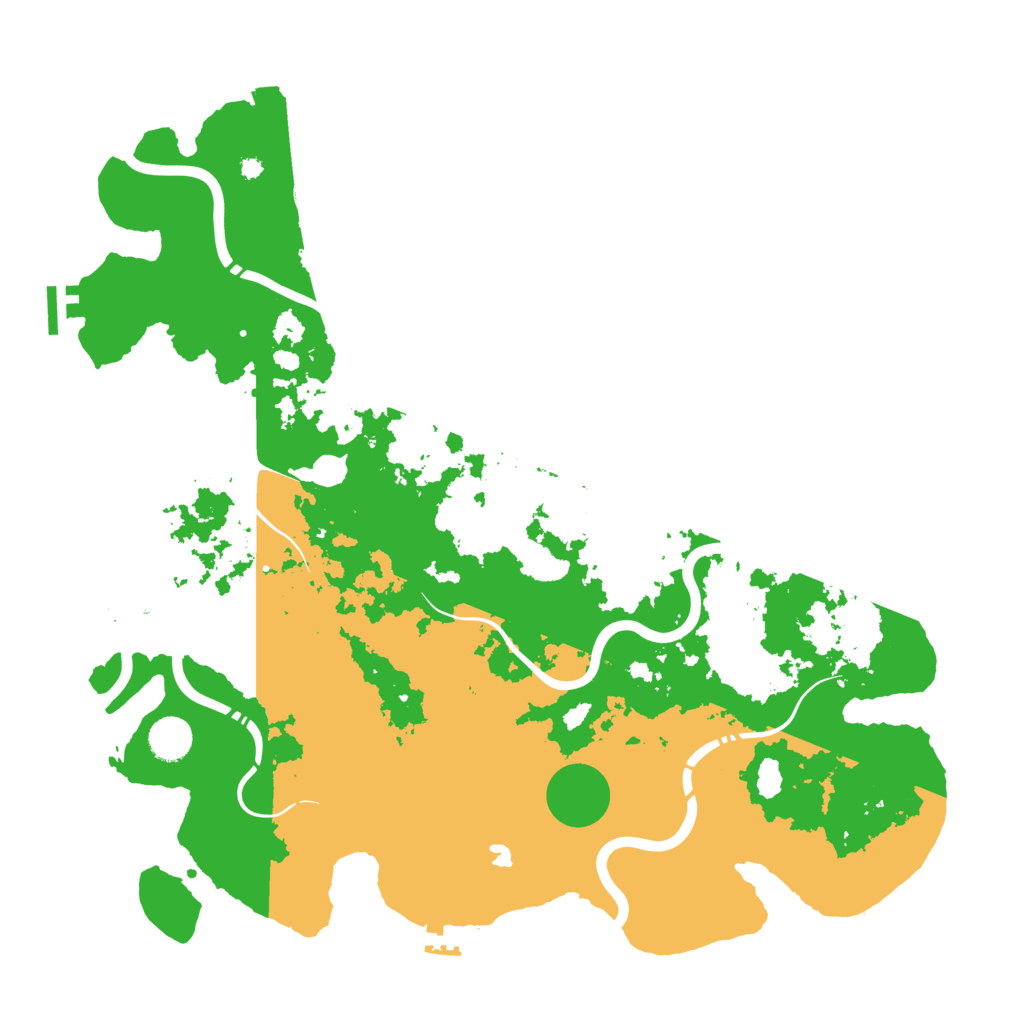 Biome Rust Map: Procedural Map, Size: 4250, Seed: 539280