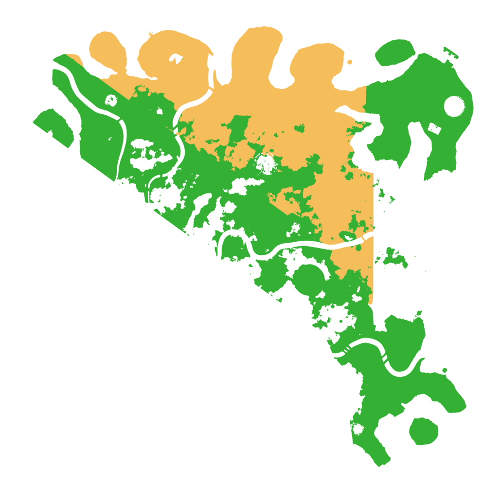 Biome Rust Map: Procedural Map, Size: 4250, Seed: 182333
