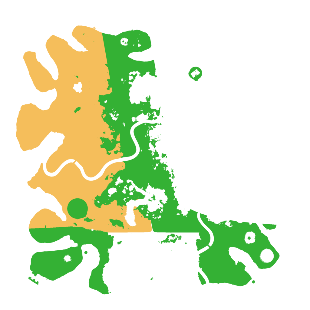 Biome Rust Map: Procedural Map, Size: 4000, Seed: 216137