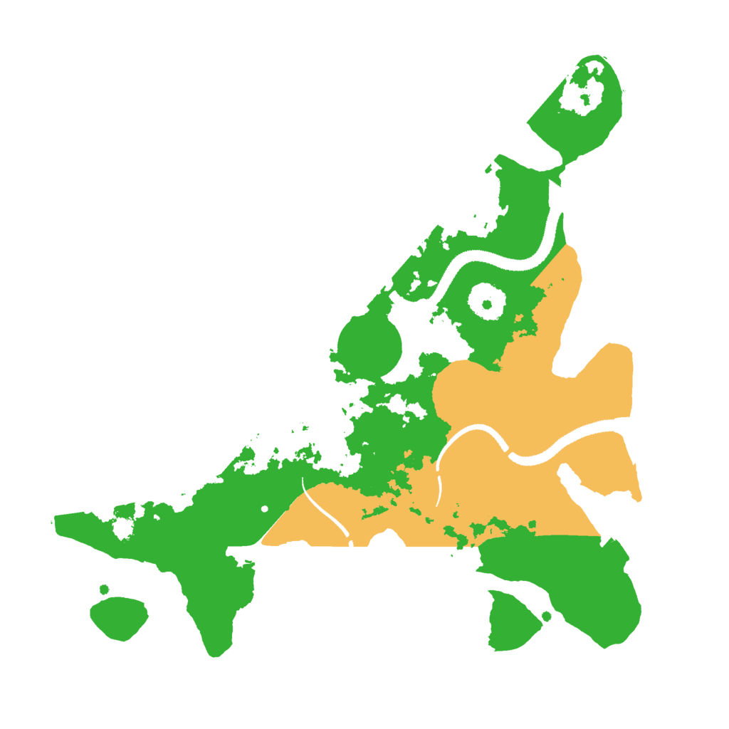 Biome Rust Map: Procedural Map, Size: 3000, Seed: 269851