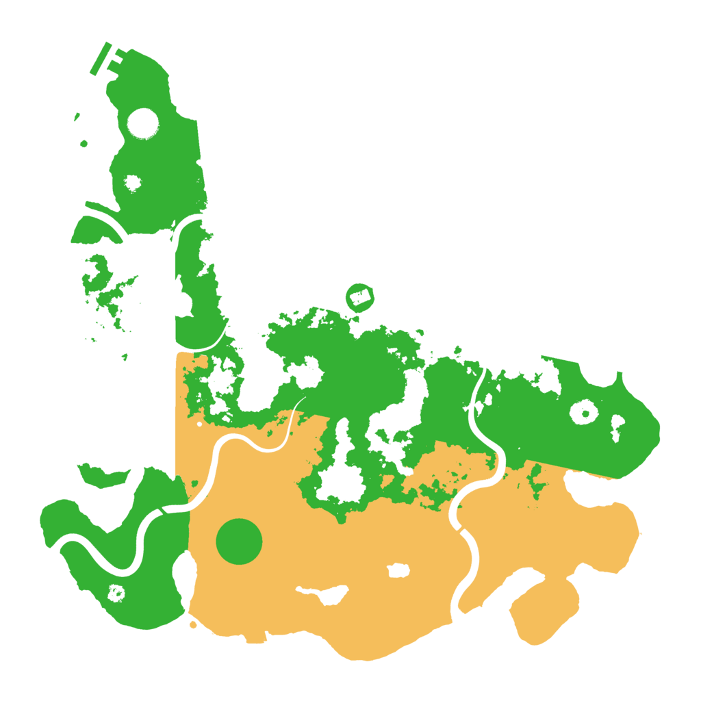 Biome Rust Map: Procedural Map, Size: 4000, Seed: 2064062542