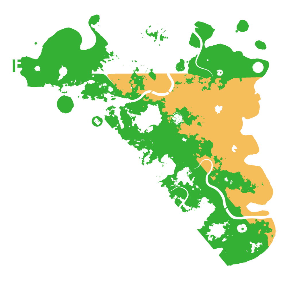 Biome Rust Map: Procedural Map, Size: 4750, Seed: 272234