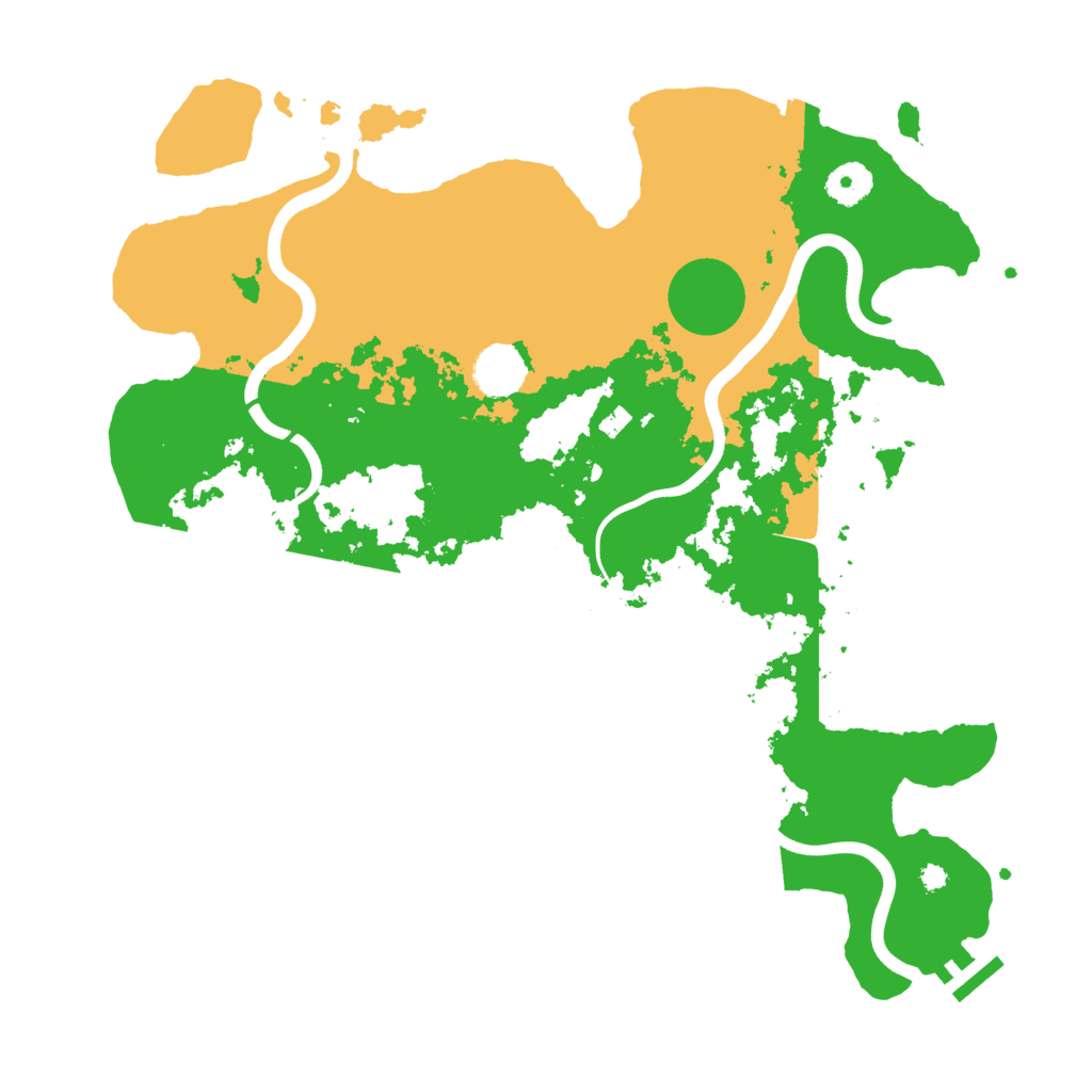 Biome Rust Map: Procedural Map, Size: 3750, Seed: 933977