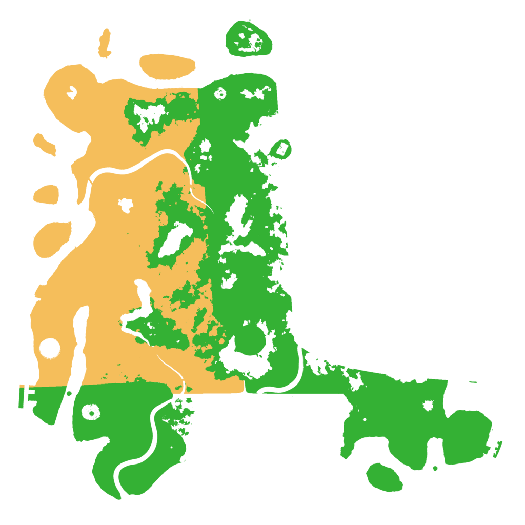 Biome Rust Map: Procedural Map, Size: 4500, Seed: 22665599
