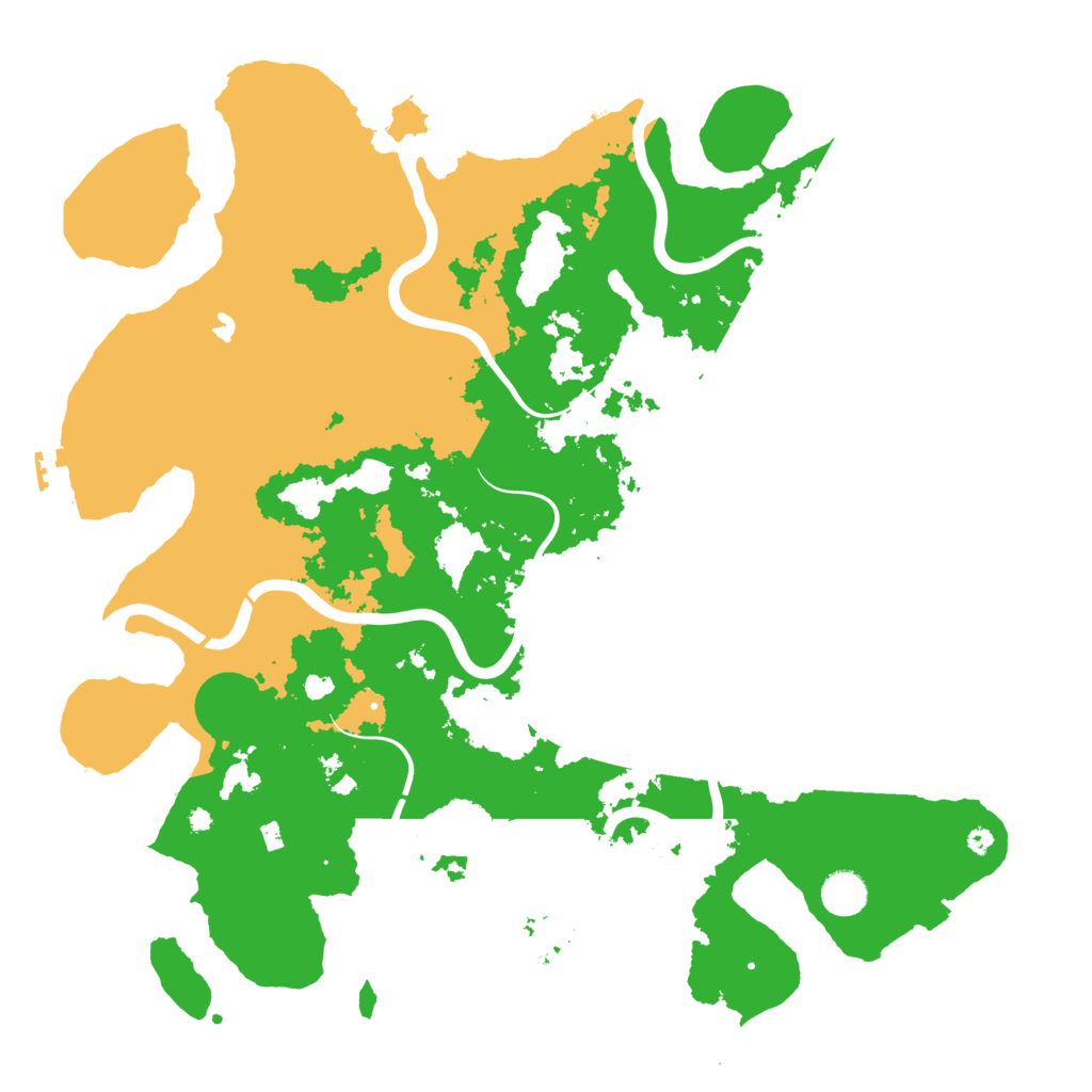 Biome Rust Map: Procedural Map, Size: 4250, Seed: 327780