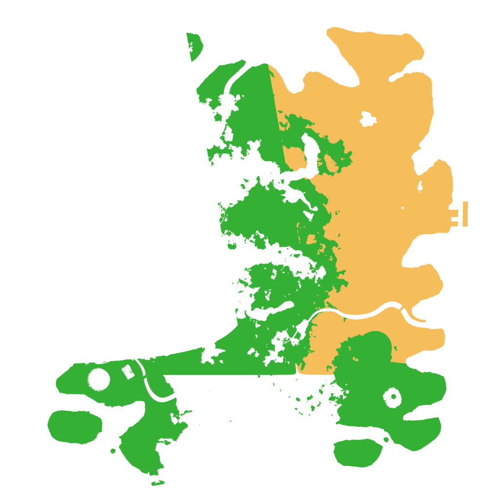 Biome Rust Map: Procedural Map, Size: 4000, Seed: 1877915644