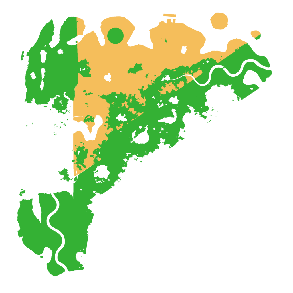 Biome Rust Map: Procedural Map, Size: 4750, Seed: 361867