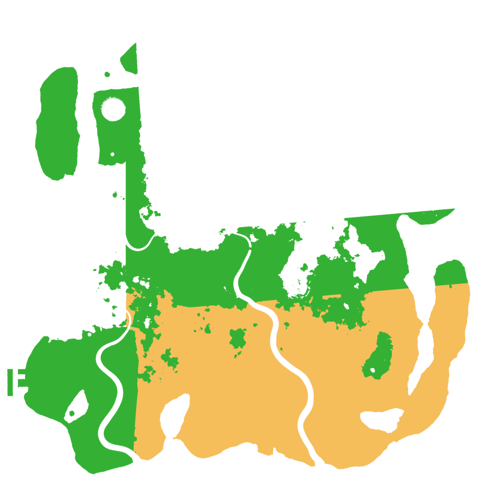 Biome Rust Map: Procedural Map, Size: 3750, Seed: 2005760865